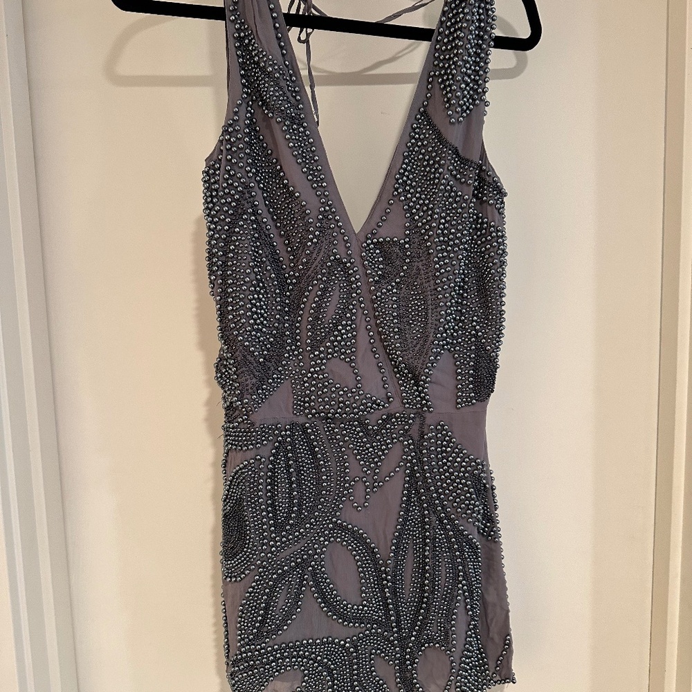 Guess by Marciano Beaded Dress, Sz XS